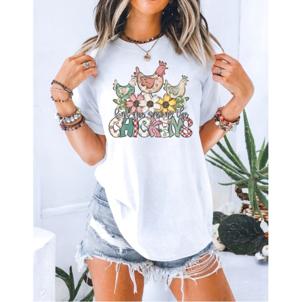 White Graphic Short Sleeve Tee with Relaxed Fit